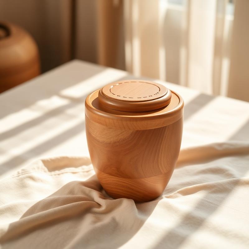 Hand-Carved Urns