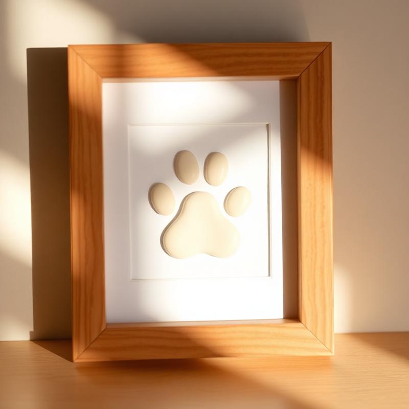 Clay Paw Prints – Luminous Memories