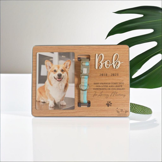 Wooden Photo Album, Dog Memory Photo Album for Precious Memories