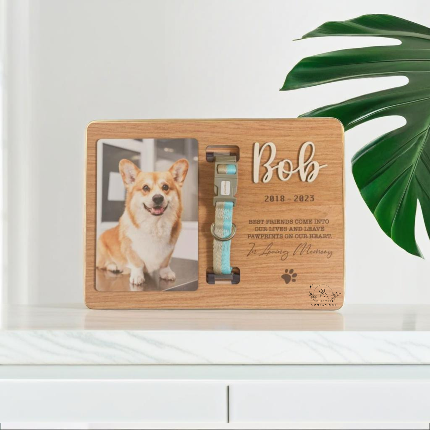 Wooden Photo Album, Dog Memory Photo Album for Precious Memories