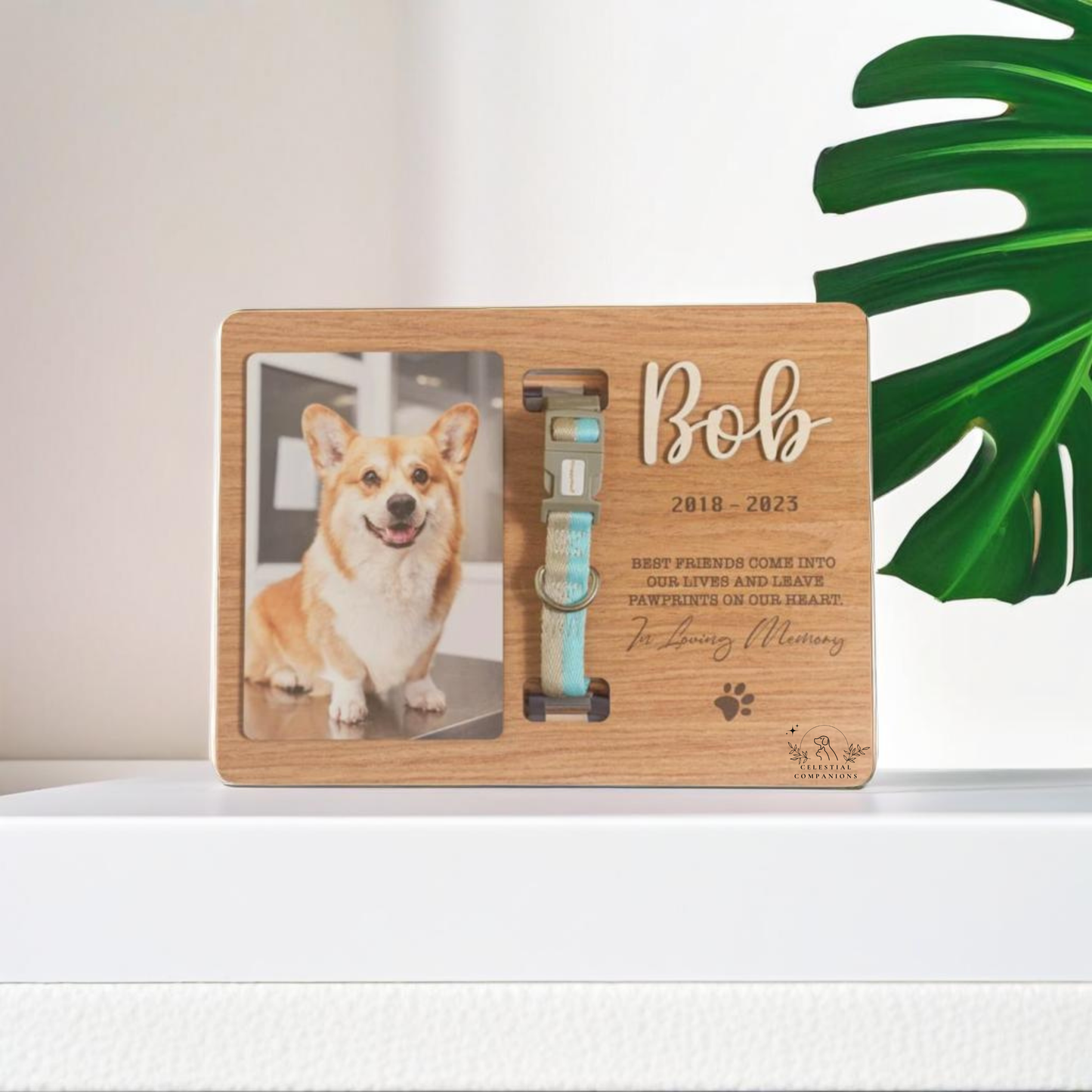 Wooden Photo Album, Dog Memory Photo Album for Precious Memories